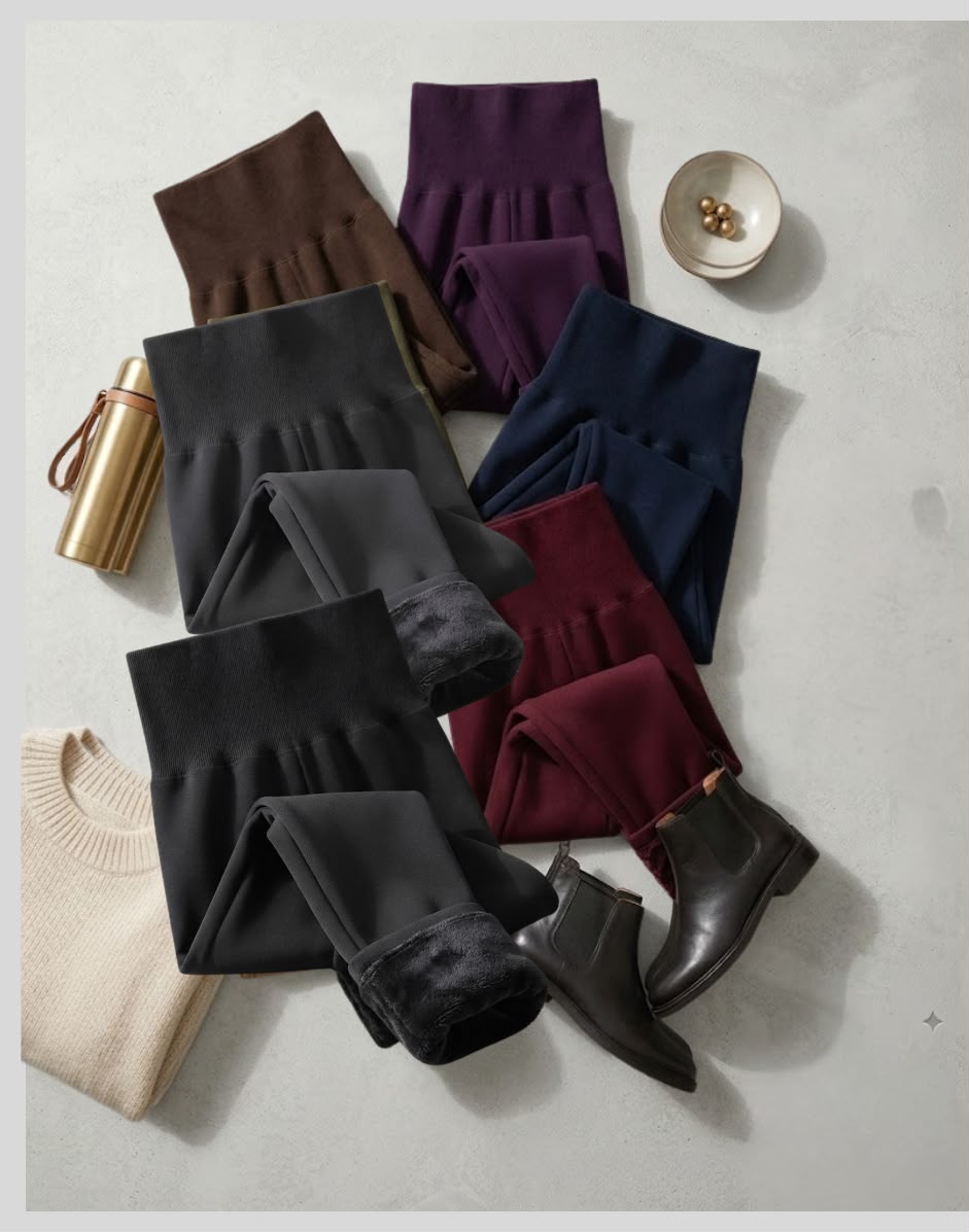 PACK DE 3 Leggins Peluche